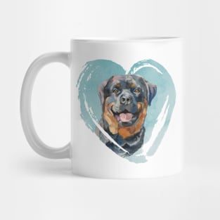 Rottweiler Portrait Mug